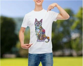 Изготовленная на заказ одежда для печати силиконовыми чернилами