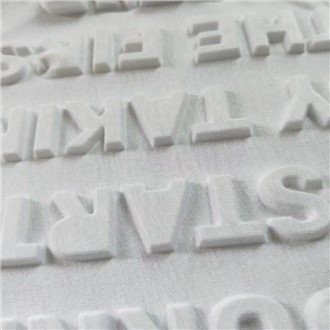 Тиснение силиконовыми чернилами