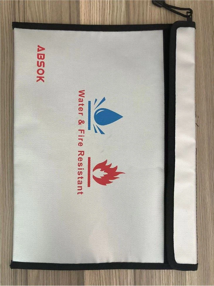 Водо- и огнестойкий силиконовый пакет для файлов с чернилами