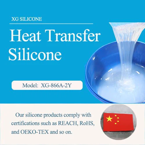 Силикон с обратной теплопередачей для ткани