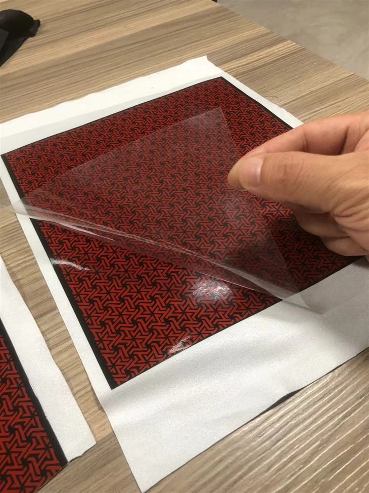 Super Fiber Reverse Silicone Ink Printing
